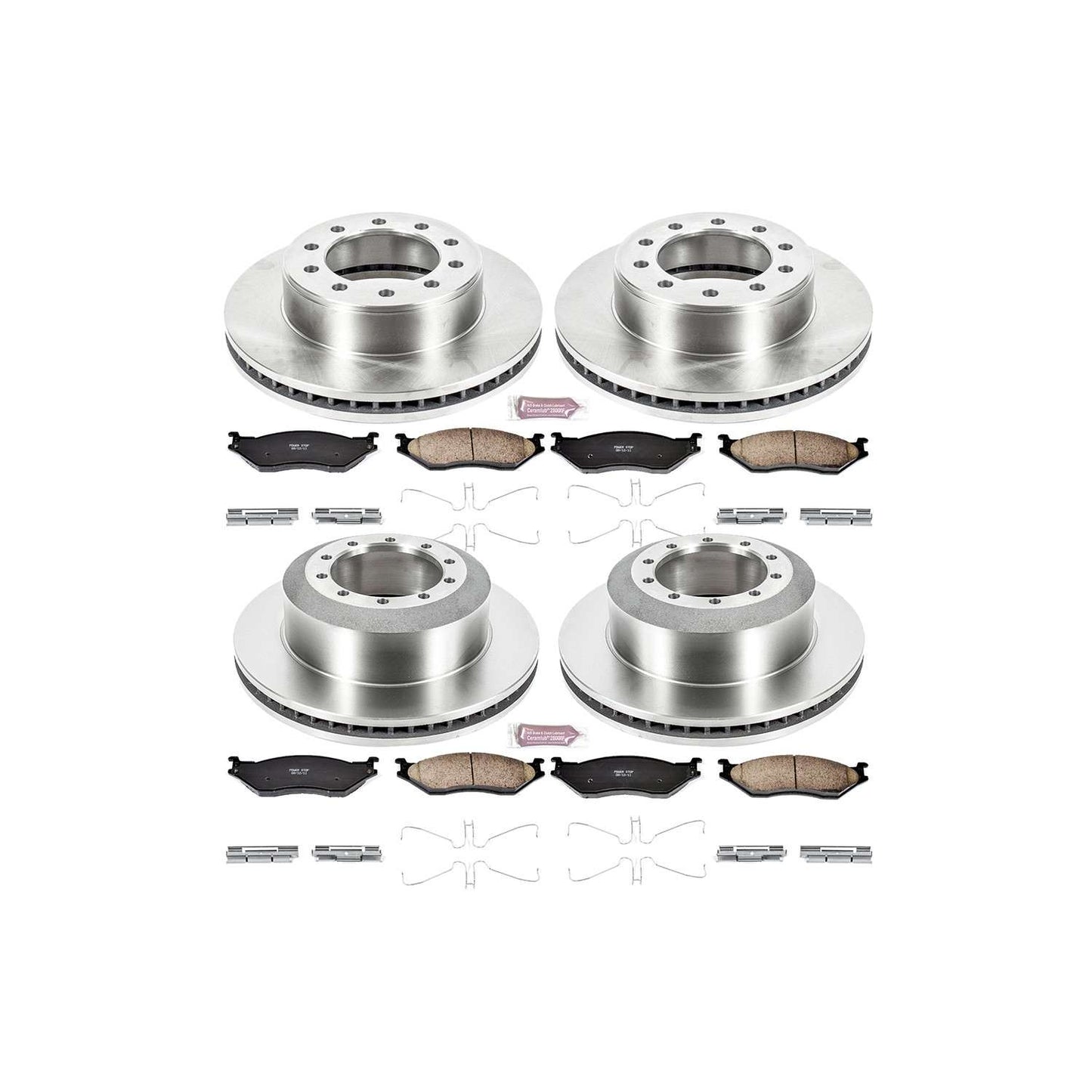 PowerStop Power Stop 05-16 Ford F-450 Super Duty Front & Rear Autospecialty Brake Kit KOE5965