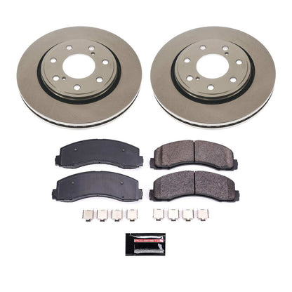 PowerStop Power Stop 10-14 Ford F-150 Front Autospecialty Brake Kit KOE5972
