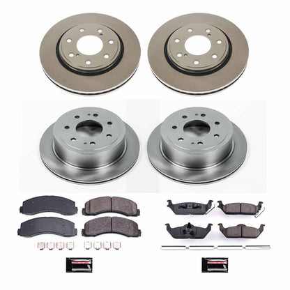 PowerStop Power Stop 10-11 Ford F-150 Front & Rear Autospecialty Brake Kit KOE5973