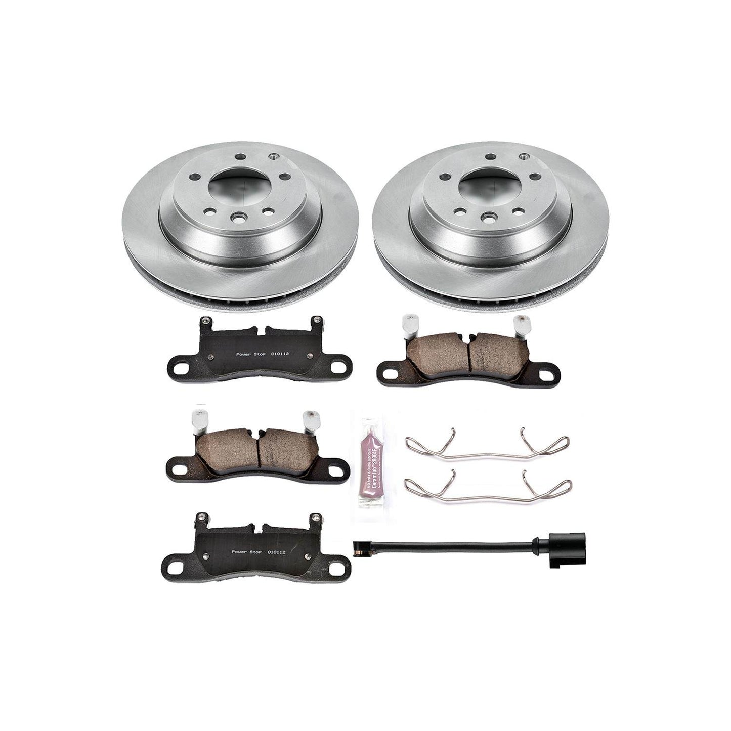 PowerStop Power Stop 11-18 Porsche Cayenne Rear Autospecialty Brake Kit KOE5979