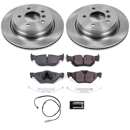 PowerStop Power Stop 11-13 BMW 328i Rear Autospecialty Brake Kit KOE5980