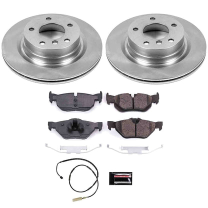 PowerStop Power Stop 11-13 BMW 328i Rear Autospecialty Brake Kit KOE5981