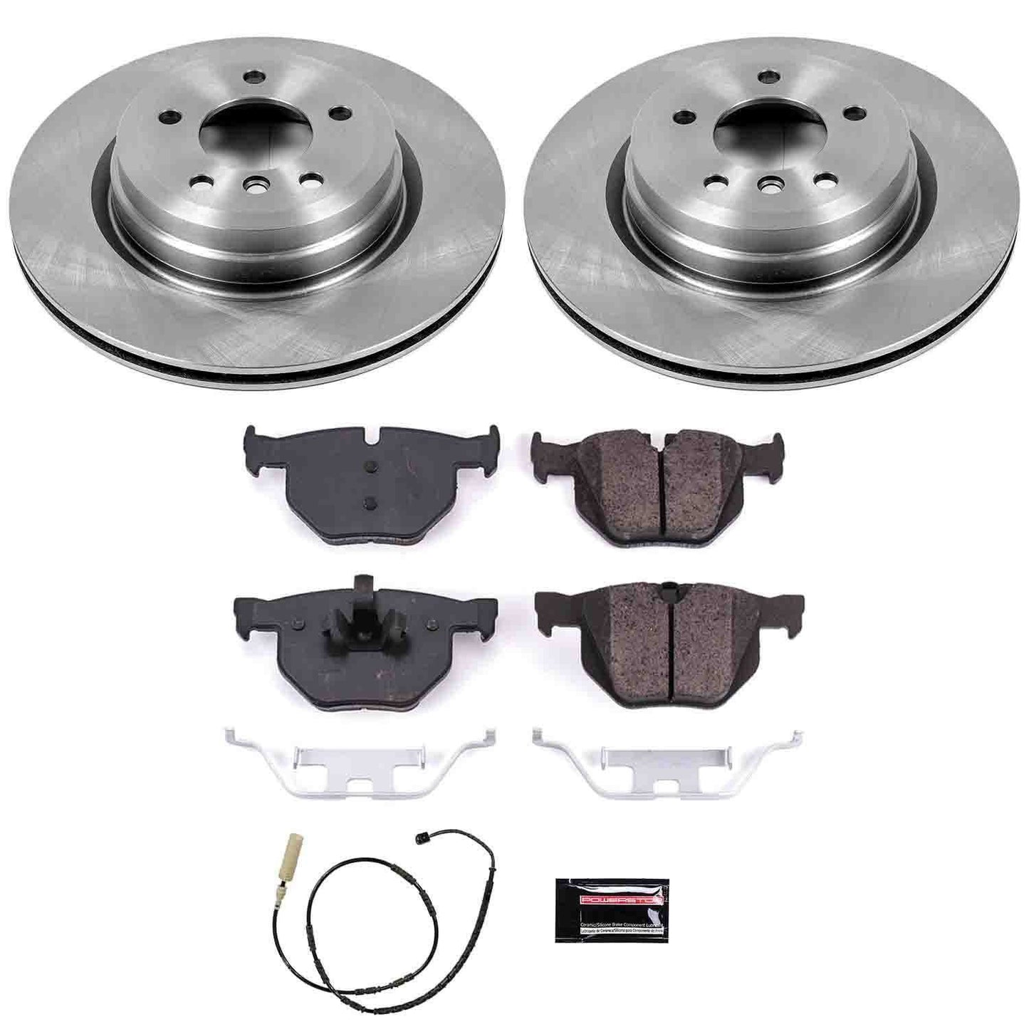 PowerStop Power Stop 11-13 BMW 335i Rear Autospecialty Brake Kit KOE5982