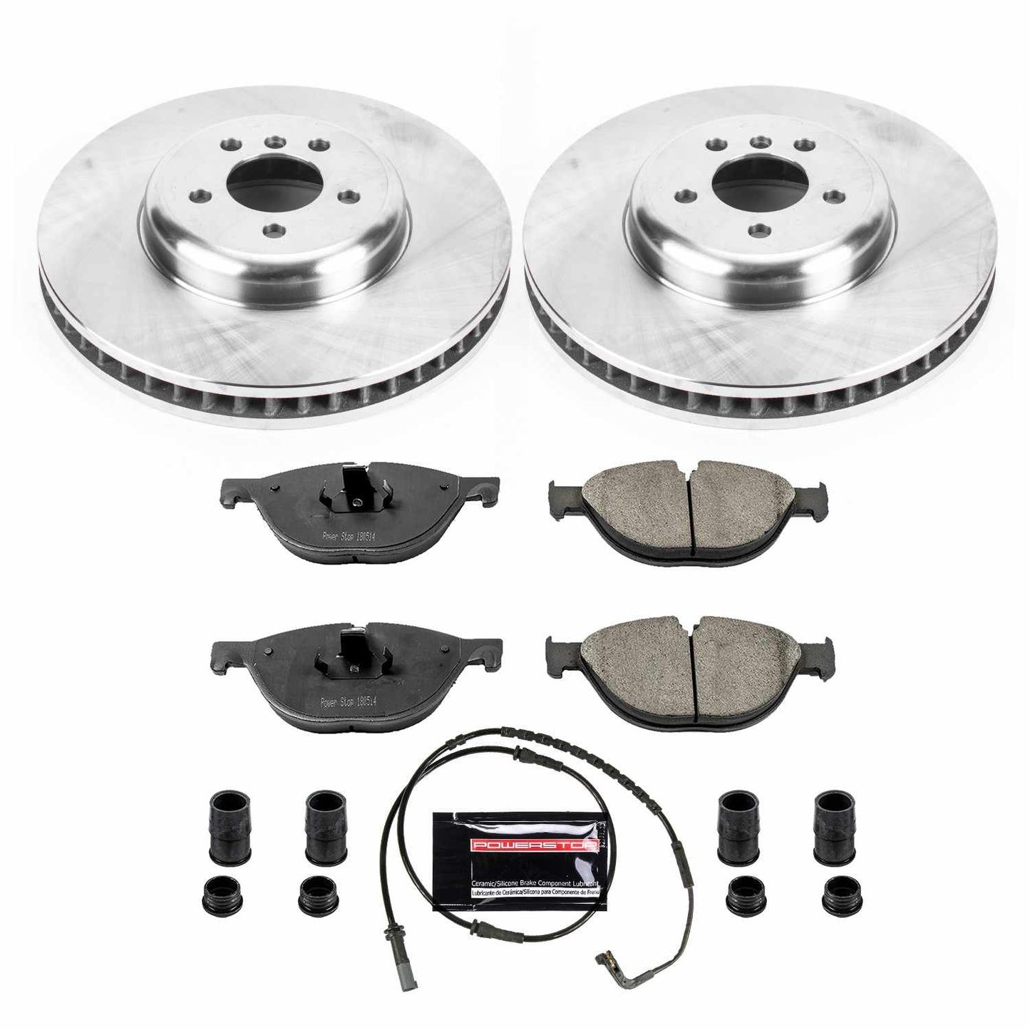 PowerStop Power Stop 09-10 BMW 750i Front Autospecialty Brake Kit KOE6012