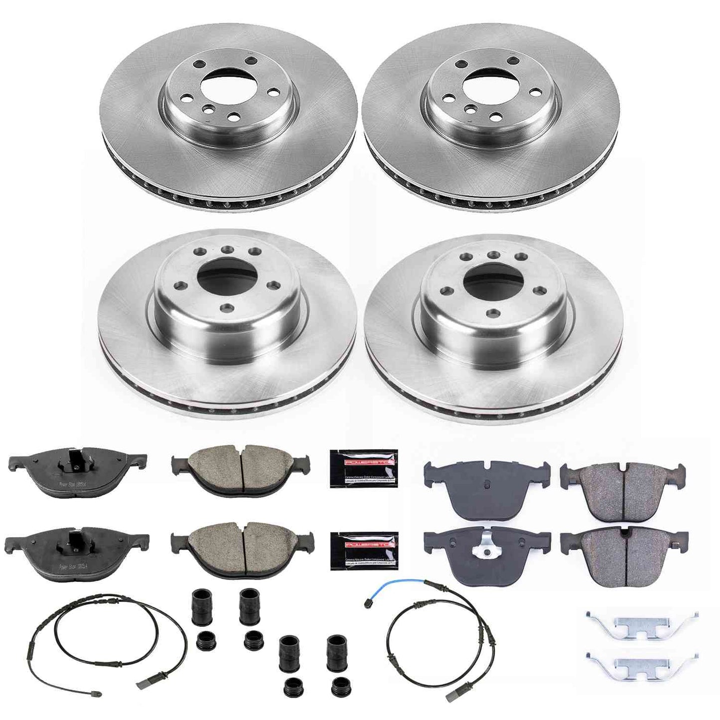 PowerStop Power Stop 10-17 BMW 535i GT Front & Rear Autospecialty Brake Kit KOE6027