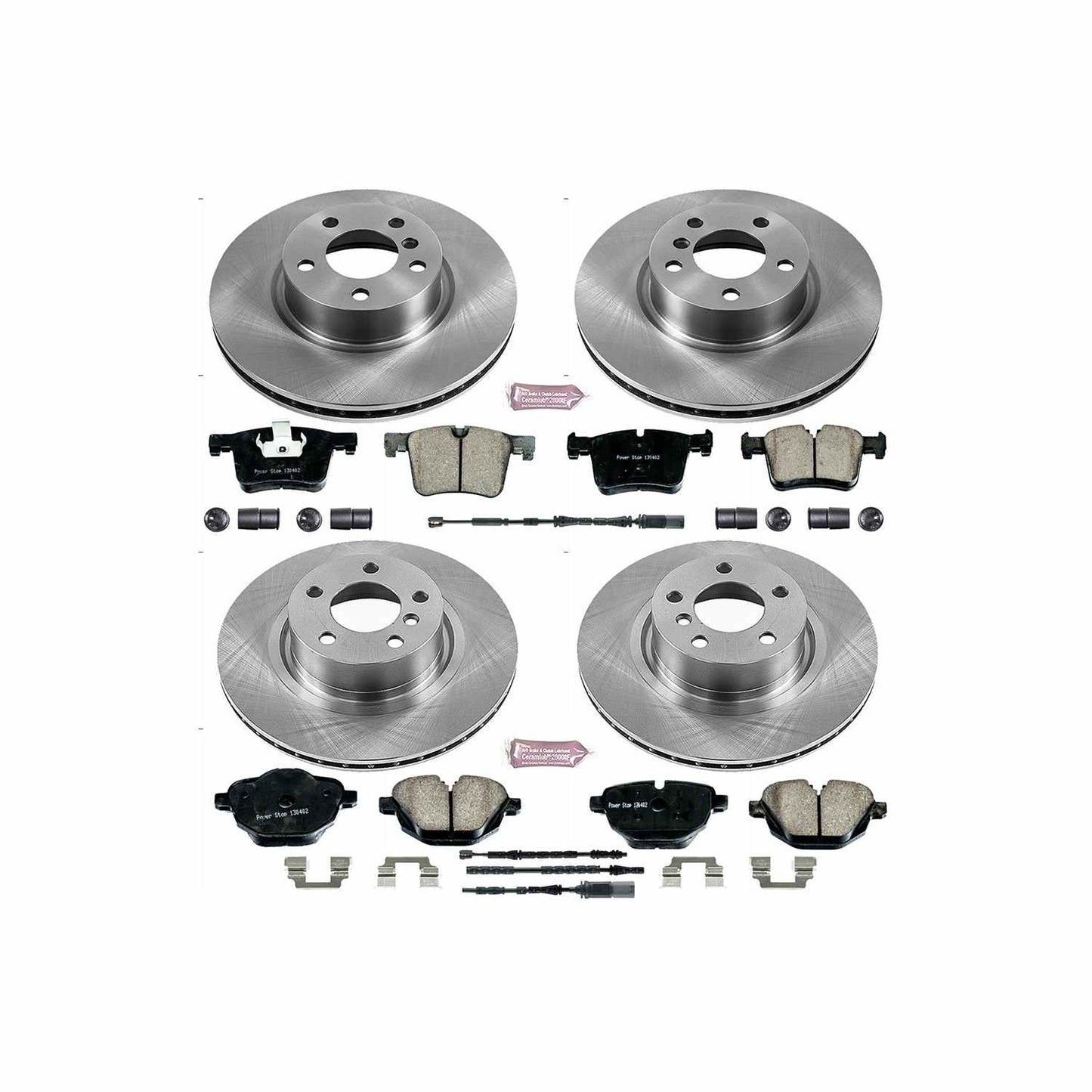 PowerStop Power Stop 11-17 BMW X3 Front & Rear Autospecialty Brake Kit KOE6039