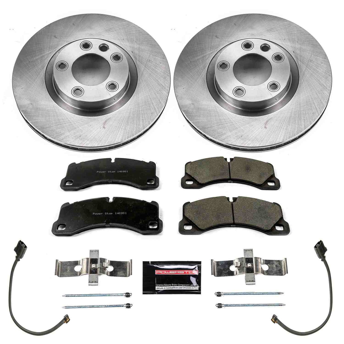 PowerStop Power Stop 11-18 Porsche Cayenne Front Autospecialty Brake Kit KOE6042