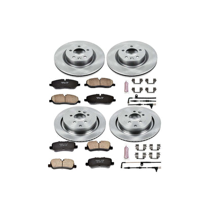 PowerStop Power Stop 06-09 Land Rover Range Rover Sport Front & Rear Autospecialty Brake Kit KOE6048