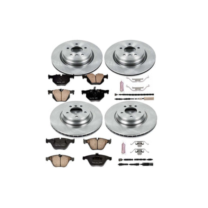 PowerStop Power Stop 11-13 BMW 335i Front & Rear Autospecialty Brake Kit KOE6057