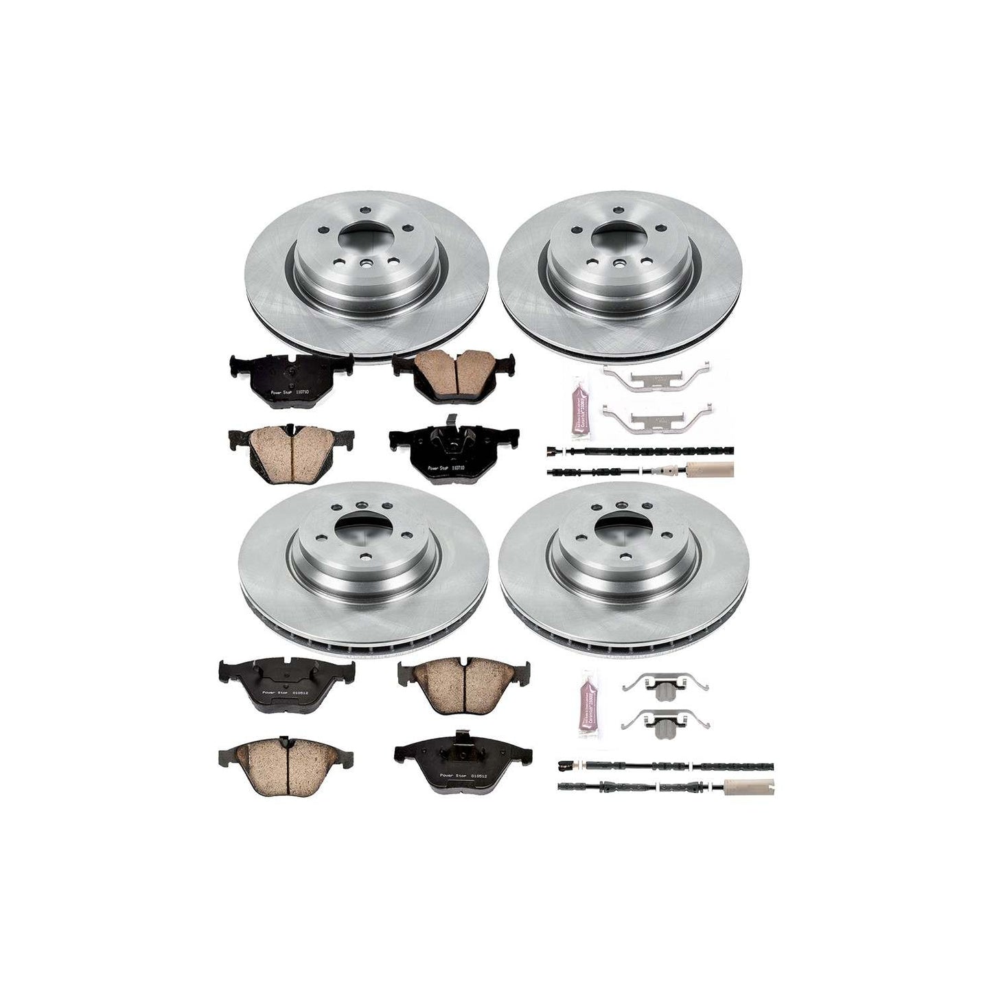 PowerStop Power Stop 11-13 BMW 335i xDrive Front & Rear Autospecialty Brake Kit KOE6059