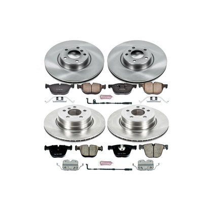 PowerStop Power Stop 07-10 BMW X5 Front & Rear Autospecialty Brake Kit KOE6060