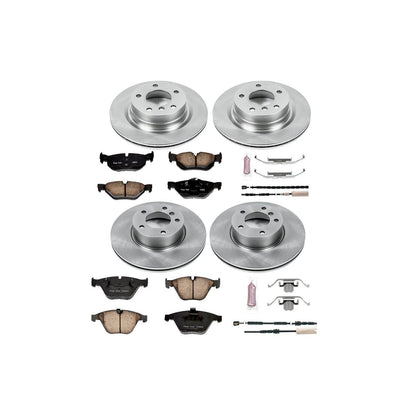 PowerStop Power Stop 11-13 BMW 328i Front & Rear Autospecialty Brake Kit KOE6072