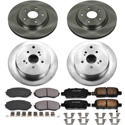 PowerStop Power Stop 09-13 Suzuki Grand Vitara Front & Rear Autospecialty Brake Kit KOE6090