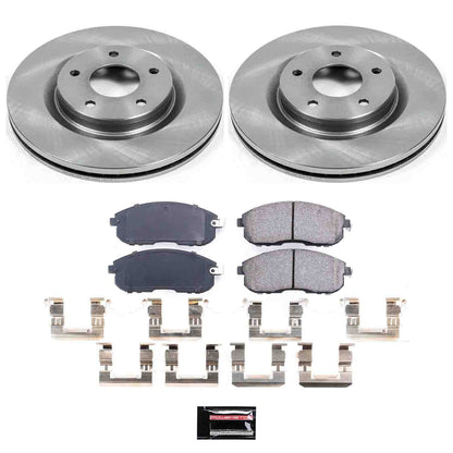 PowerStop Power Stop 11-17 Nissan Juke Front Autospecialty Brake Kit KOE6094