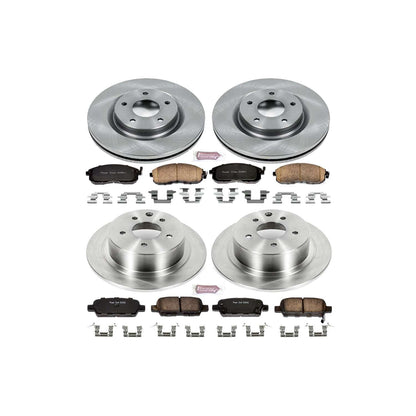 PowerStop Power Stop 11-17 Nissan Juke Front & Rear Autospecialty Brake Kit KOE6095