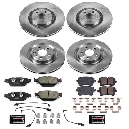 PowerStop Power Stop 12-16 Audi A6 Quattro Front & Rear Autospecialty Brake Kit KOE6130
