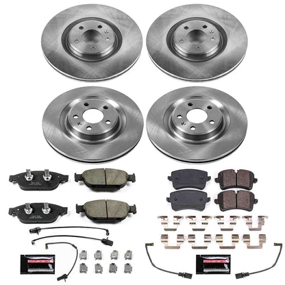 PowerStop Power Stop 2012 Audi A7 Quattro Front & Rear Autospecialty Brake Kit KOE6132