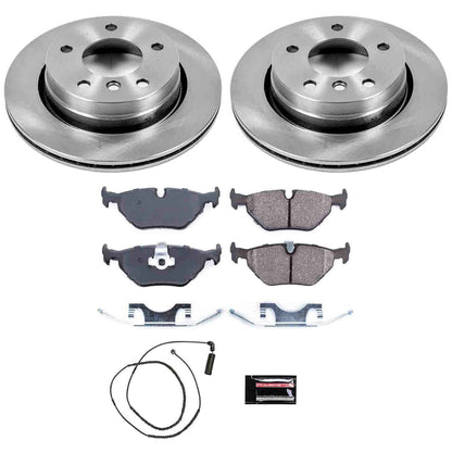 PowerStop Power Stop 2000 BMW 323Ci Rear Autospecialty Brake Kit KOE613