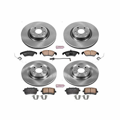 PowerStop Power Stop 13-16 Audi Q5 Front & Rear Autospecialty Brake Kit KOE6143