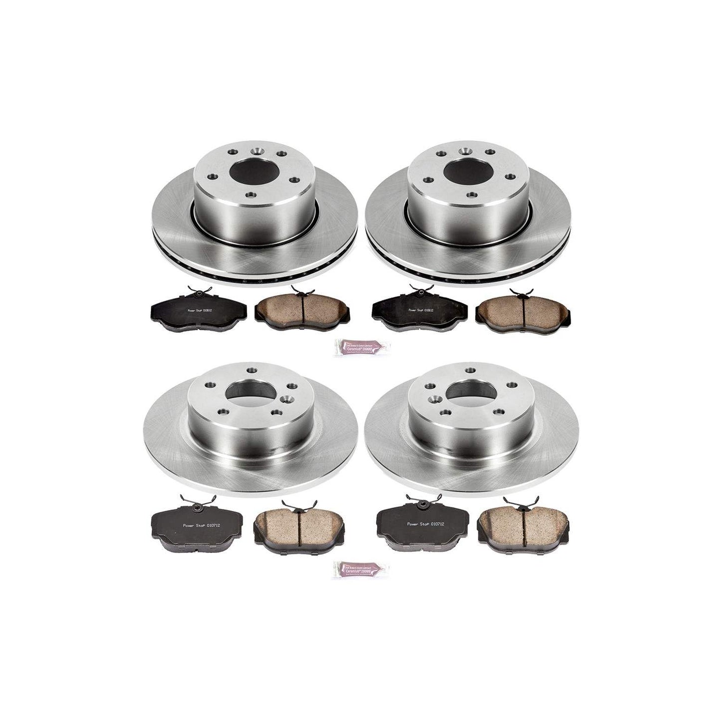PowerStop Power Stop 99-04 Land Rover Discovery Front & Rear Autospecialty Brake Kit KOE6153