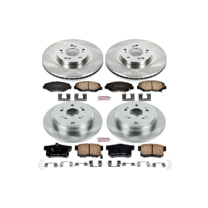 PowerStop Power Stop 05-06 Honda CR-V Front & Rear Autospecialty Brake Kit KOE6173