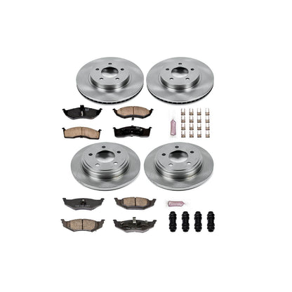 PowerStop Power Stop 98-04 Chrysler Concorde Front & Rear Autospecialty Brake Kit KOE6177