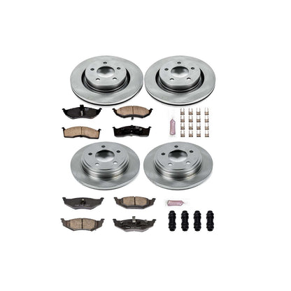 PowerStop Power Stop 00-04 Chrysler Concorde Front & Rear Autospecialty Brake Kit KOE6178