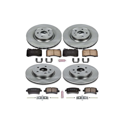 PowerStop Power Stop 12-13 Buick Regal Front & Rear Autospecialty Brake Kit KOE6188