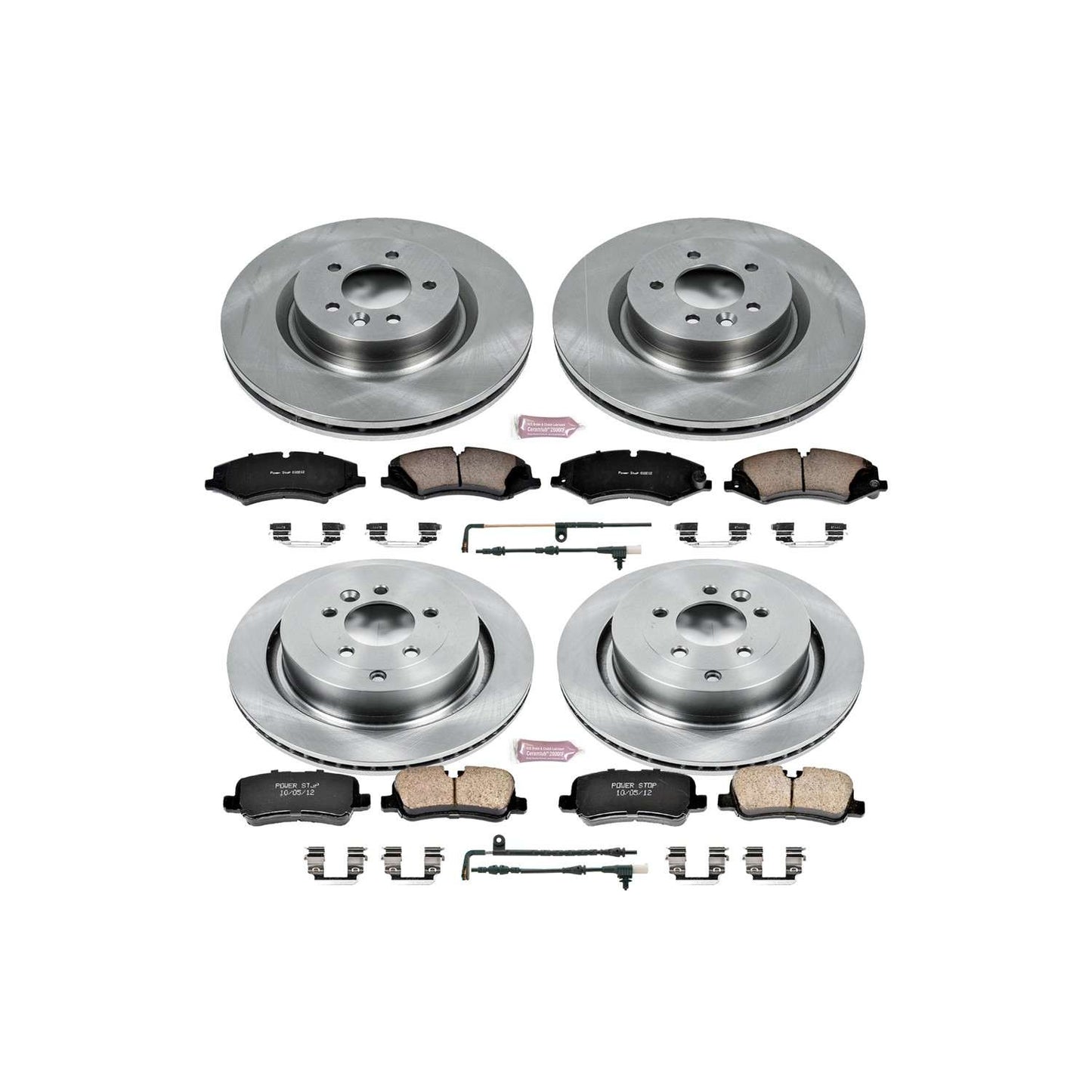 PowerStop Power Stop 10-13 Land Rover Range Rover Sport Front & Rear Autospecialty Brake Kit KOE6227