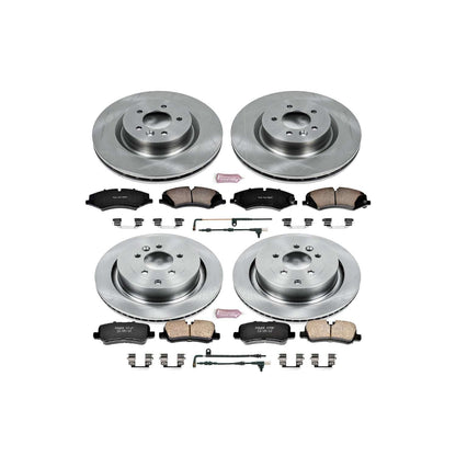 PowerStop Power Stop 10-13 Land Rover Range Rover Sport Front & Rear Autospecialty Brake Kit KOE6227