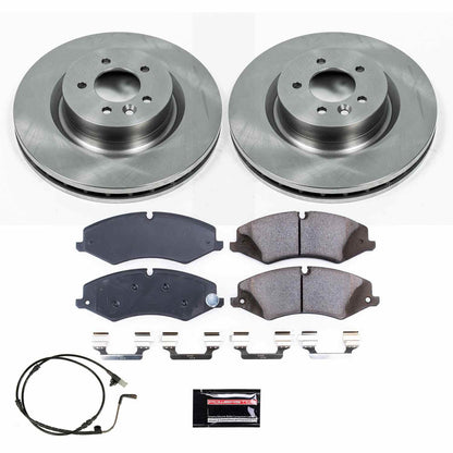 PowerStop Power Stop 10-13 Land Rover Range Rover Sport Front Autospecialty Brake Kit KOE6228