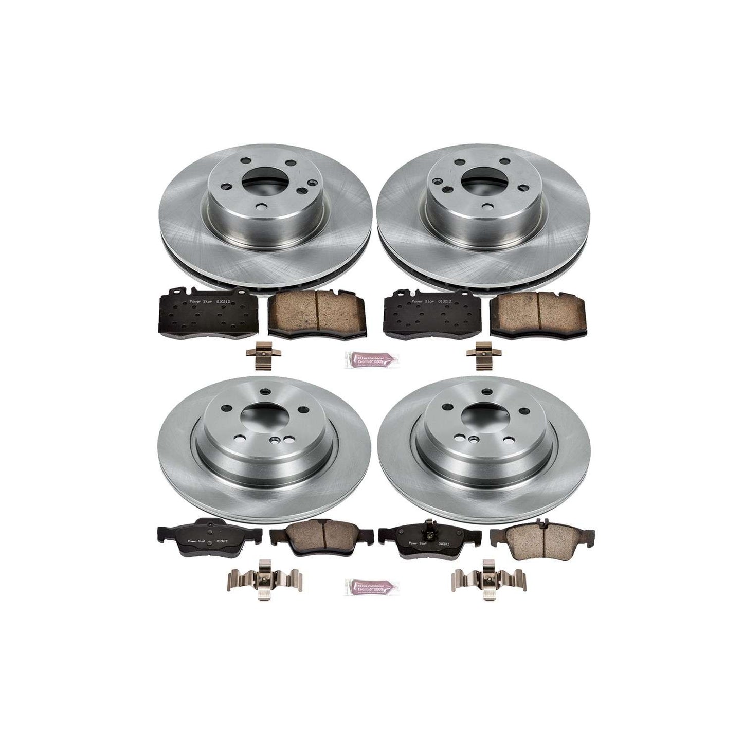 PowerStop Power Stop 03-06 Mercedes-Benz CL500 Front & Rear Autospecialty Brake Kit KOE6229