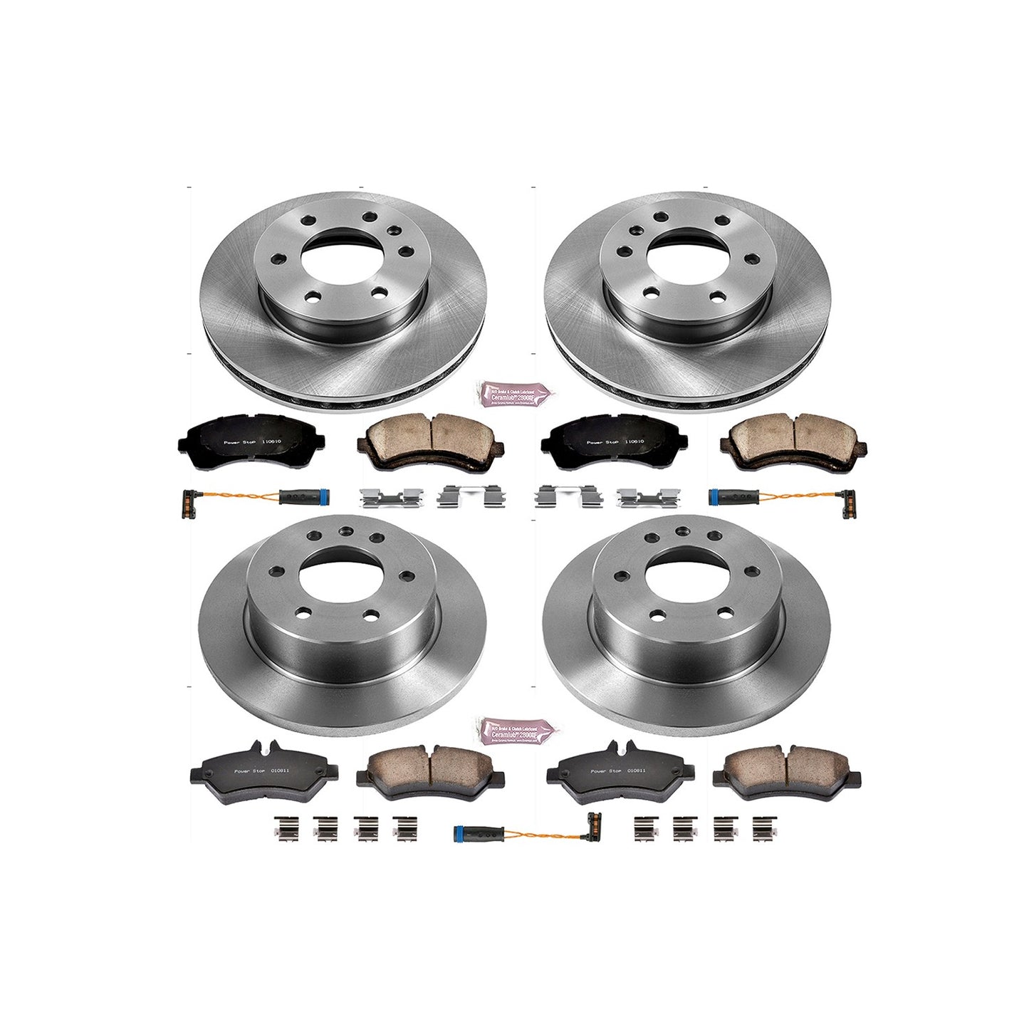 PowerStop Power Stop 07-09 Dodge Sprinter 3500 Front & Rear Autospecialty Brake Kit KOE6233