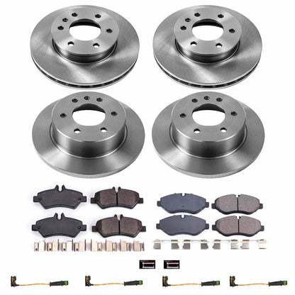 PowerStop Power Stop 07-09 Dodge Sprinter 2500 Front & Rear Autospecialty Brake Kit KOE6235