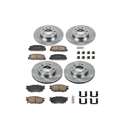 PowerStop Power Stop 2003 Mazda Protege Front & Rear Autospecialty Brake Kit KOE6243