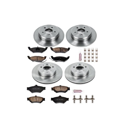 PowerStop Power Stop 1995 Ford Crown Victoria Front & Rear Autospecialty Brake Kit KOE6256