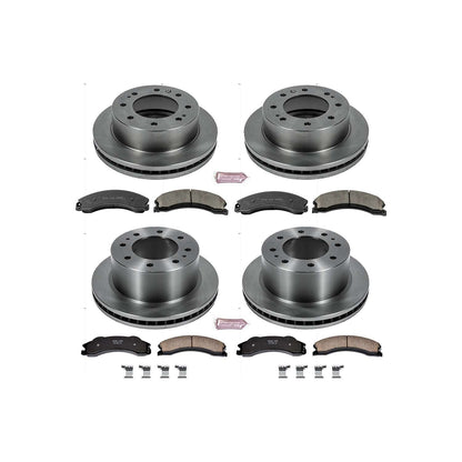 PowerStop Power Stop 12-14 Chevrolet Silverado 2500 HD Front & Rear Autospecialty Brake Kit KOE6259