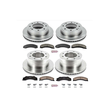 PowerStop Power Stop 12-19 Chevrolet Silverado 3500 HD Front & Rear Autospecialty Brake Kit KOE6260