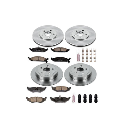 PowerStop Power Stop 95-00 Chrysler Cirrus Front & Rear Autospecialty Brake Kit KOE6265