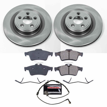 PowerStop Power Stop 10-15 Jaguar XF Rear Autospecialty Brake Kit KOE6279