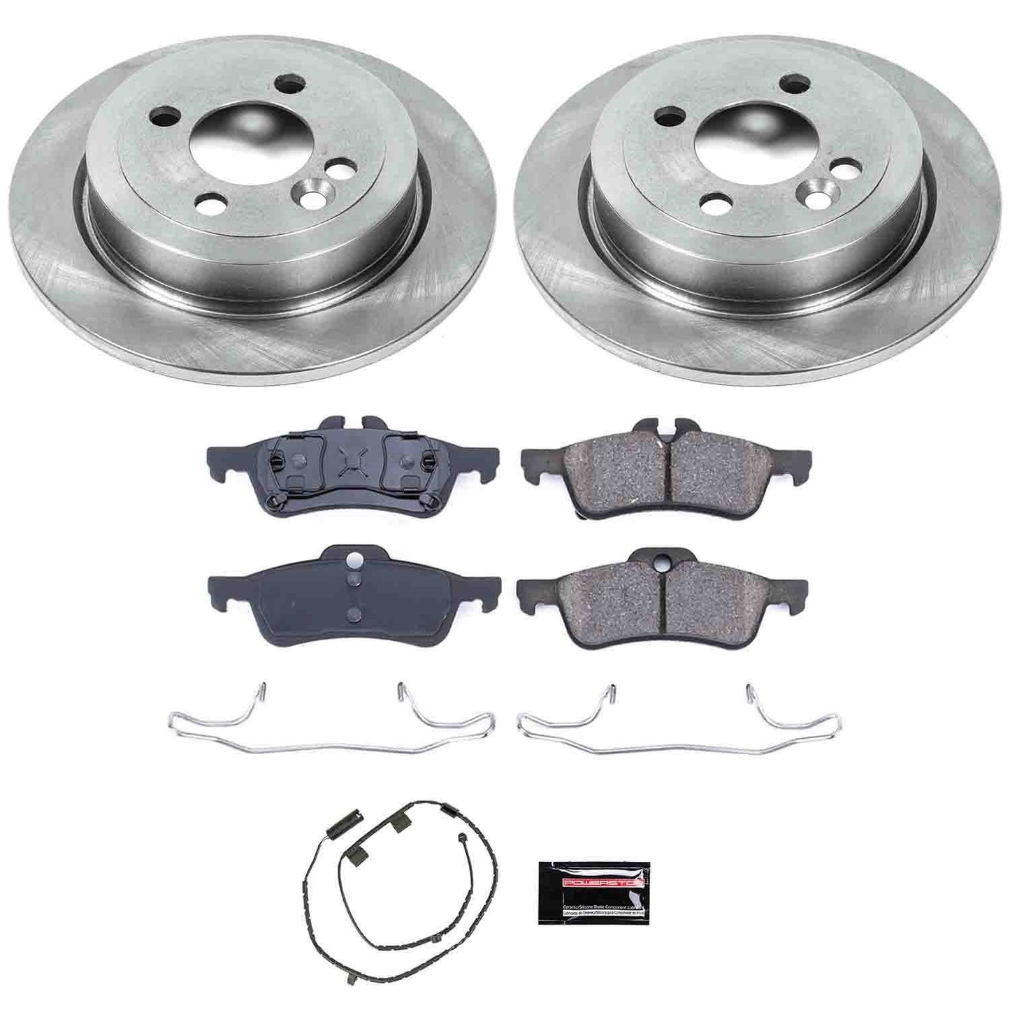 PowerStop Power Stop 07-08 Mini Cooper Rear Autospecialty Brake Kit KOE6280