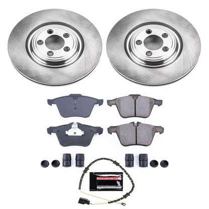 PowerStop Power Stop 10-15 Jaguar XF Front Autospecialty Brake Kit KOE6282