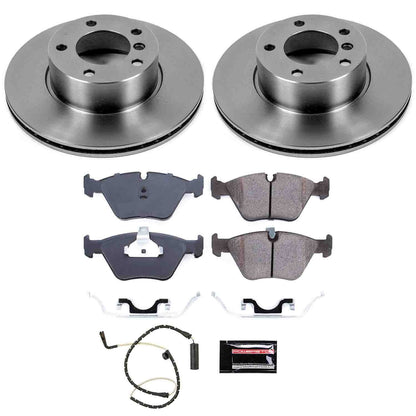 PowerStop Power Stop 01-03 BMW 525i Front Autospecialty Brake Kit KOE628