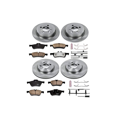 PowerStop Power Stop 07-08 Mini Cooper Front & Rear Autospecialty Brake Kit KOE6296