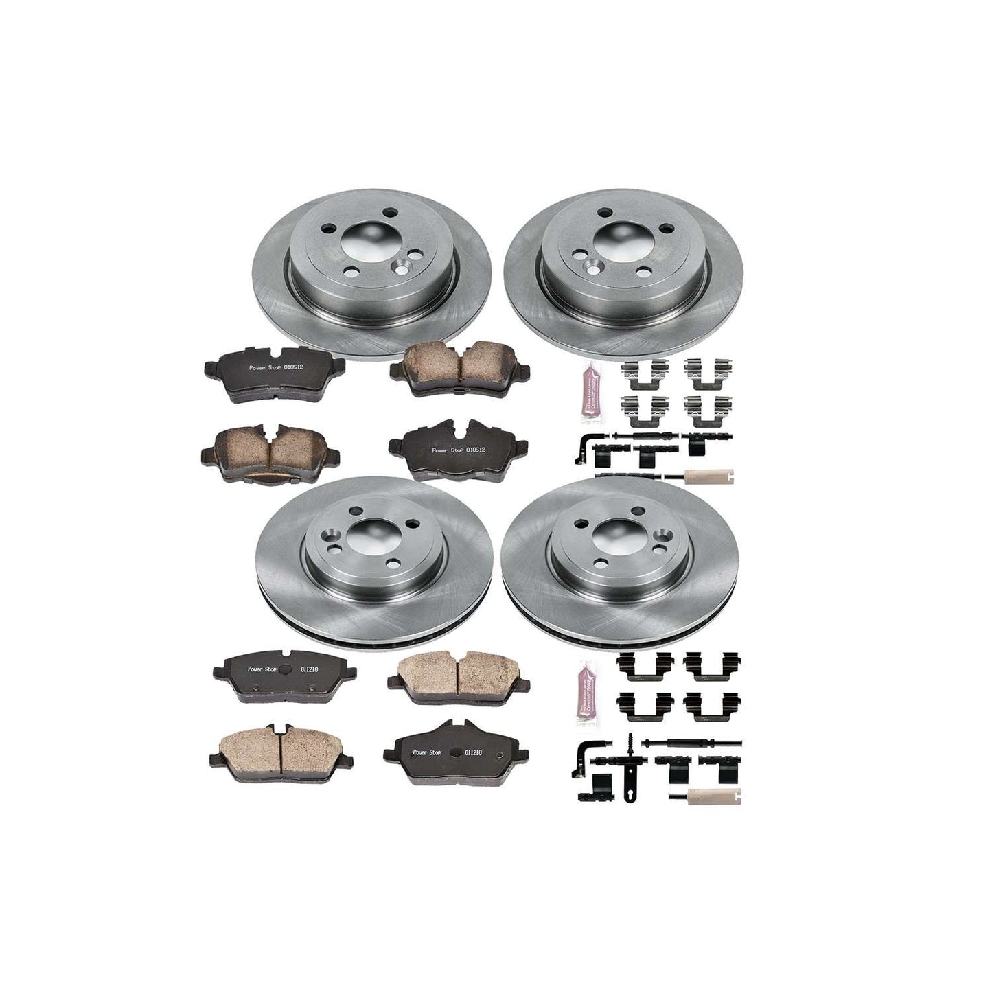 PowerStop Power Stop 07-10 Mini Cooper Front & Rear Autospecialty Brake Kit KOE6298