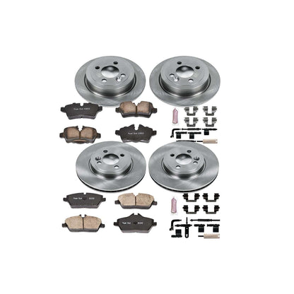 PowerStop Power Stop 07-10 Mini Cooper Front & Rear Autospecialty Brake Kit KOE6298