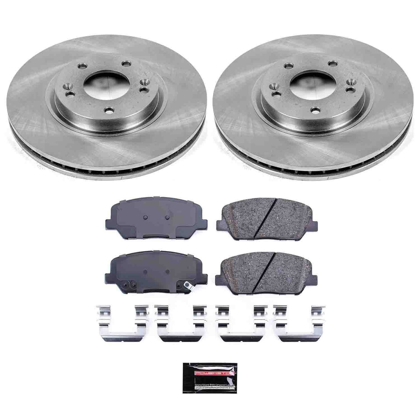 PowerStop Power Stop 13-15 Hyundai Veloster Front Autospecialty Brake Kit KOE6306