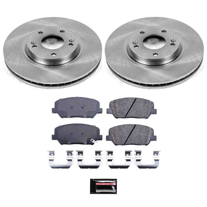 PowerStop Power Stop 13-15 Hyundai Veloster Front Autospecialty Brake Kit KOE6306