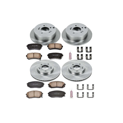 PowerStop Power Stop 10-15 Hyundai Tucson Front & Rear Autospecialty Brake Kit KOE6307