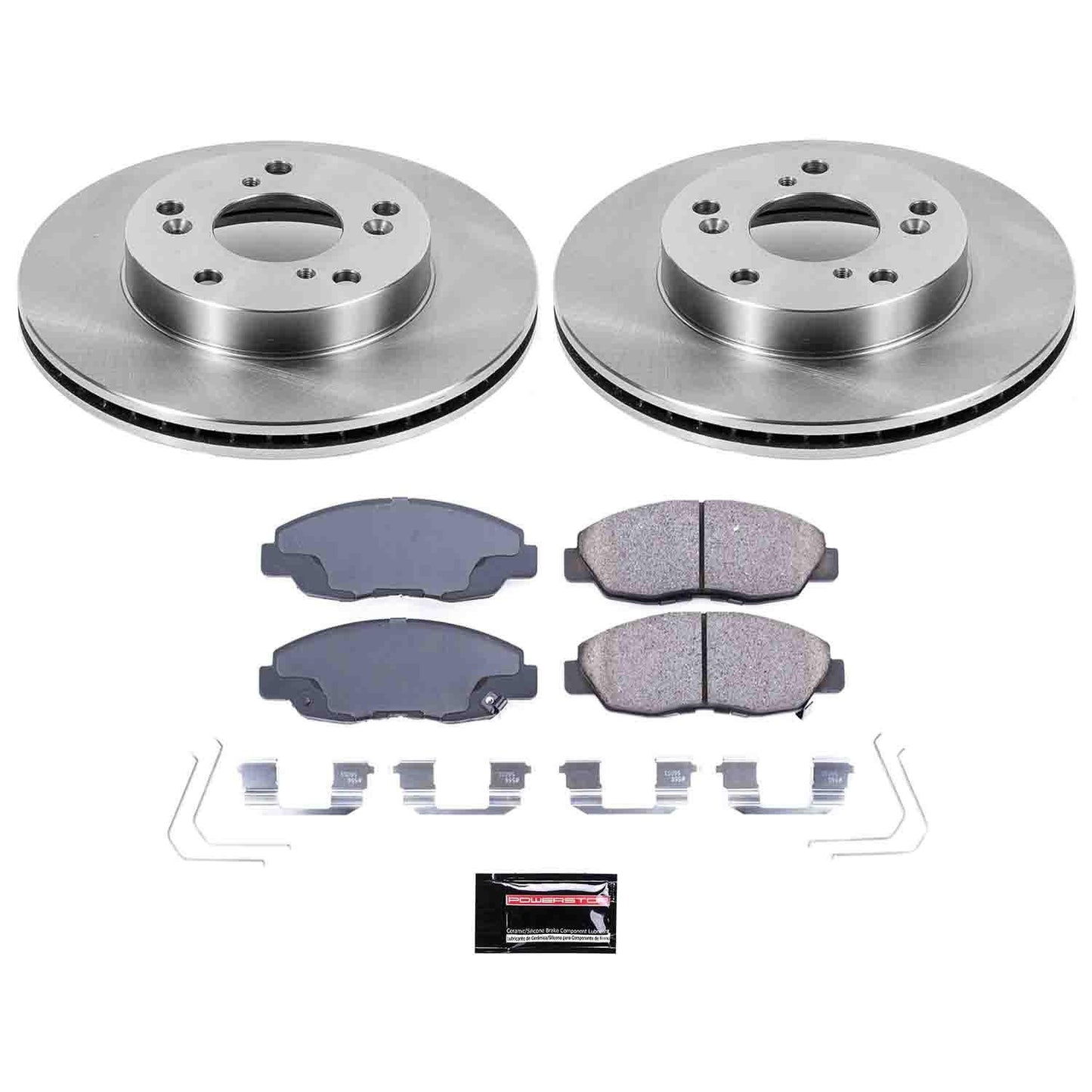 PowerStop Power Stop 12-15 Honda Civic Front Autospecialty Brake Kit KOE6319